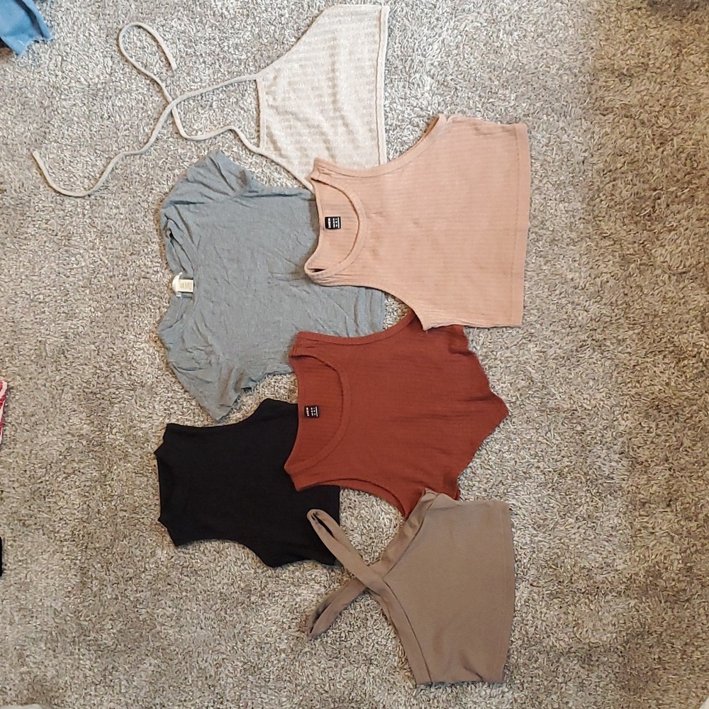 Assorted Croptops Xs/small